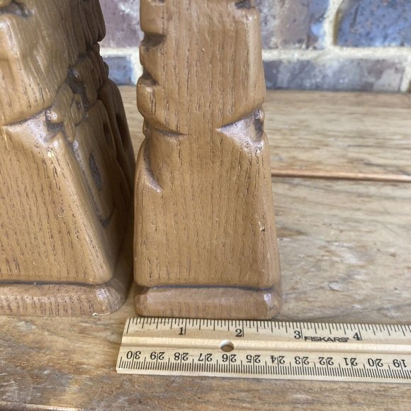 Vintage Resin Bookends Praise the Lord Sing to the Lord Books Not Included - Picture 4 of 12